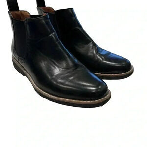 Deer Stags Kids Unisex Zane Memory Foam Size 4 Boots Slip On Black